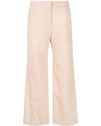 Jil Sander - Straight-Leg Cotton Trousers - Lyst
