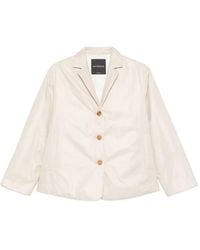 ROSSO35 - Buttoned Jacket - Lyst