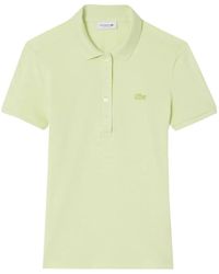 Lacoste - Polo À Patch Logo - Lyst