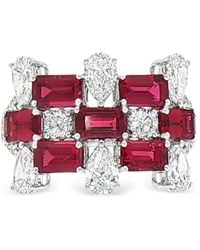HYT Jewelry - Ruby And Diamond Ring - Lyst
