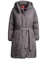 Parajumpers - Deras Hooded Belted Coat - Lyst