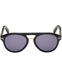 Tom Ford - T-Motif Pilot-Frame Sunglasses - Lyst