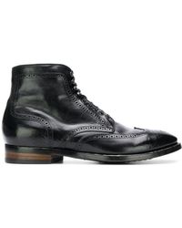 Officine Creative Bottines Princeton 36 - Noir
