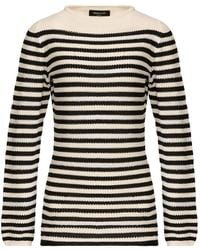 Fabiana Filippi - Long-Sleeve Striped Sweater - Lyst