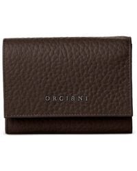 Orciani - Kleines Portemonnaie Mit Logo - Lyst