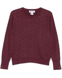 DKNY - Long-Sleeve Crew-Neck Sweater - Lyst