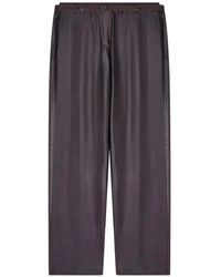 Giorgio Armani - Button-Detail Trousers - Lyst