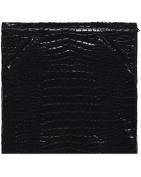 Tom Ford - クロコエンボス レザースカート - Lyst