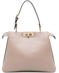 Fendi - Borsa A Spalla Peekaboo Media - Lyst