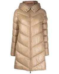 BOSS - Funnel-Neck Quilted Raincoat - Lyst