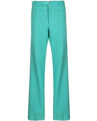 Lanvin - Straight-Leg-Hose Mit Gürtel - Lyst