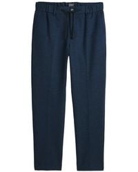 Scotch & Soda - Drawstring-Detail Straight-Leg Trousers - Lyst