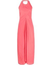Alysi - Mouwloze Midi-Jurk - Lyst
