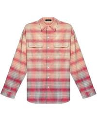 R13 - Camicia A Quadri - Lyst