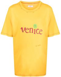 ERL - T-shirt Venice con effetto vissuto - Lyst