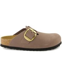 Birkenstock - 'Boston Big Buckle' Clogs - Lyst