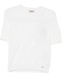 Herno - Short-Sleeve Knitted T-Shirt - Lyst