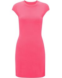 Victoria Beckham - Vb Body Knitted Minidress - Lyst