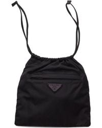 Prada - Foldable Re-Nylon Pouch - Lyst
