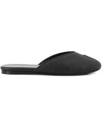 Jude - Date Open-Toe Flat Mules - Lyst