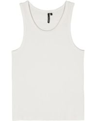 Entire studios - Ribbed Tank Top - Lyst