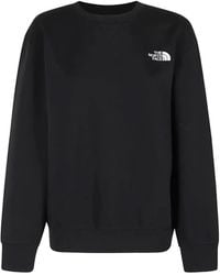 The North Face - Logo-Embroidered Crew-Neck Sweatshirt - Lyst