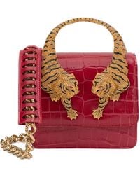 Roberto Cavalli - Medium Roar Tiger-Motif Tote Bag - Lyst