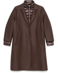 Herno - Double-Layered Coat - Lyst