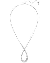 Swarovski - Hyperbola Pendant Necklace - Lyst