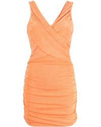 Likely - Ruched-detail Fitted Mini Dress - Lyst