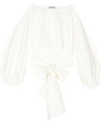 Del Core - Top Con Scollo A Barca - Lyst