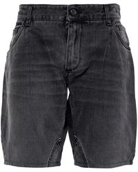 Dolce & Gabbana - Jeans-Shorts mit Bundfalten - Lyst