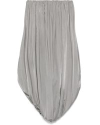 The Attico - Drapiertes Minikleid - Lyst