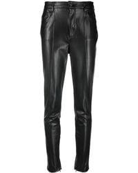 Ermanno Scervino - Slim-Fit Pants With Leather-Like Finish - Lyst