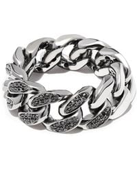 SHAY - Bague En Or Blanc 18Ct Sertie De Diamants - Lyst