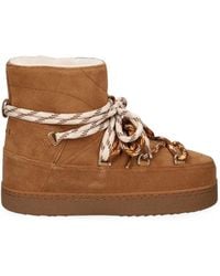 Inuikii - Bottines En Daim À Lacets - Lyst