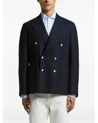 Peserico - Blazer Con Doble Botonadura - Lyst