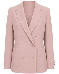 Cruna - Zoe Double-Breasted Blazer - Lyst
