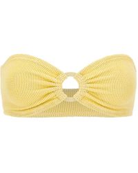 MC2 Saint Barth - Yulia Ring-Detail Bikini Top - Lyst