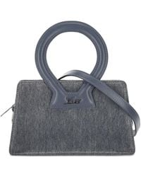 LUAR - Enzyme Round-Handle Logo Tote Bag - Lyst