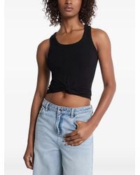 MICHAEL Michael Kors - Fine-Ribbed Tank Top - Lyst