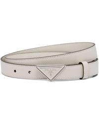 Prada - Cinturón con hebilla del logo - Lyst