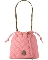 Kurt Geiger - Quilted Chain-Strap Shoulder Bag - Lyst