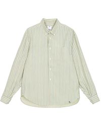 Visvim - Chemise Beiler En Coton À Rayures - Lyst