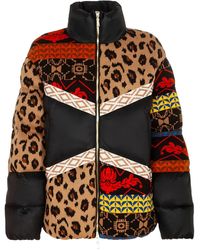 Akep - Patchwork Leopard Print Jacket - Lyst