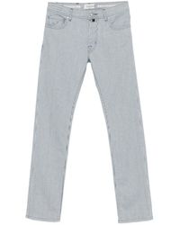 Jacob Cohen - Striped Jeans - Lyst