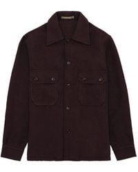 Fortela - Pepper Virgin Wool Overshirt - Lyst
