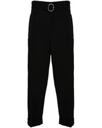 Jil Sander - ベルテッド ストレートパンツ - Lyst