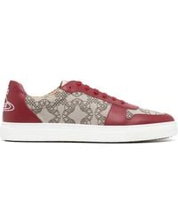 Vivienne Westwood - Logo-Print Low-Top Sneakers - Lyst