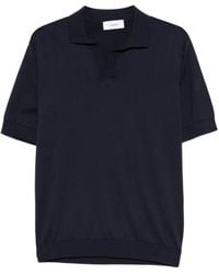 Lardini - Open Collar T-Shirt - Lyst